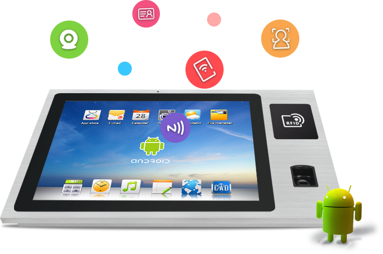 智能人臉識別終端,工業安卓一體機,工業平板電腦