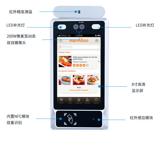 智能人臉識別閘機,工業安卓一體機,工業平板一體機